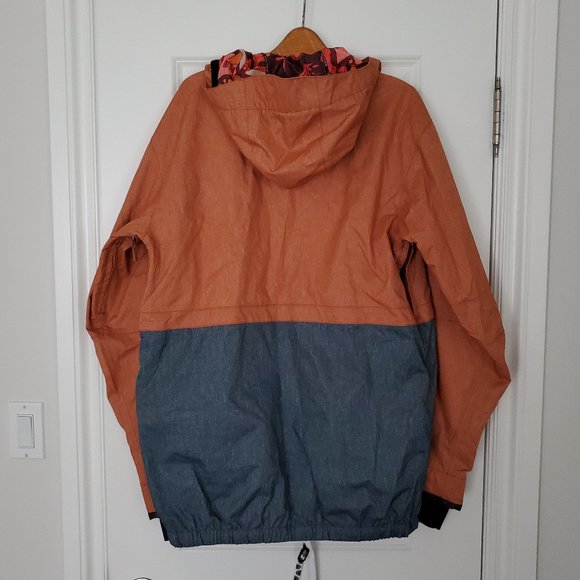 Rhythm Landjager The Gist Series Waterproof Anorak Snowboard Jacket - Picture 2 of 6